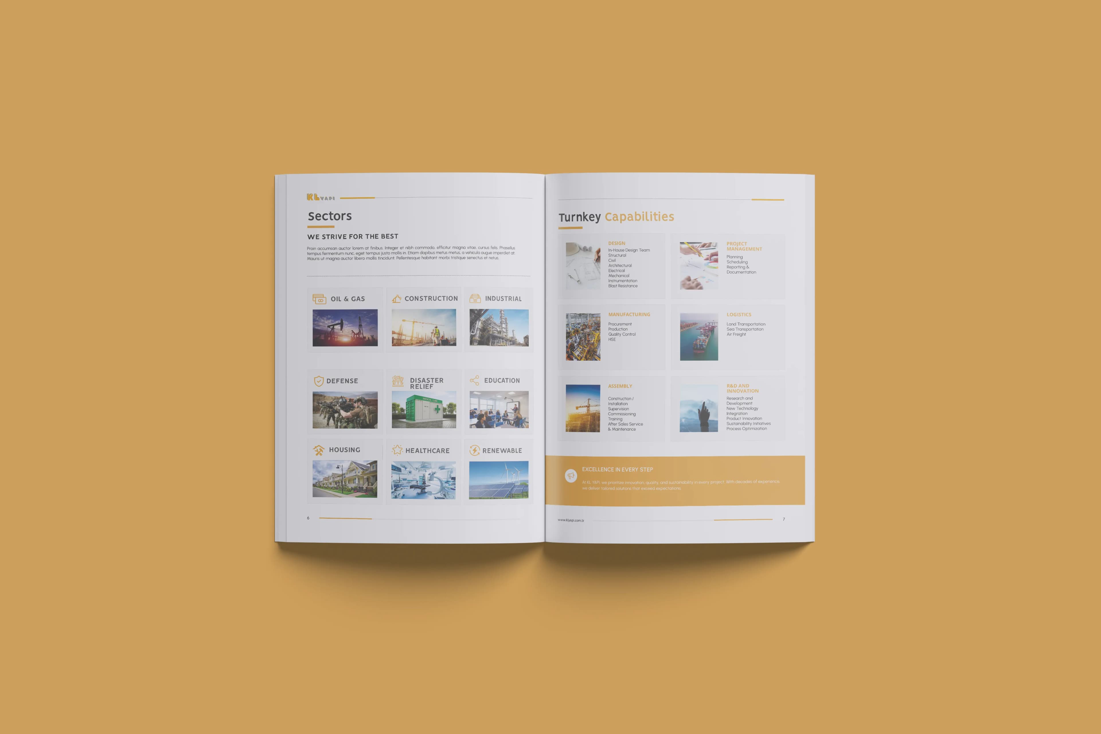 KL YAPI – Corporate Catalog Design (198 Pages) Galeri 2